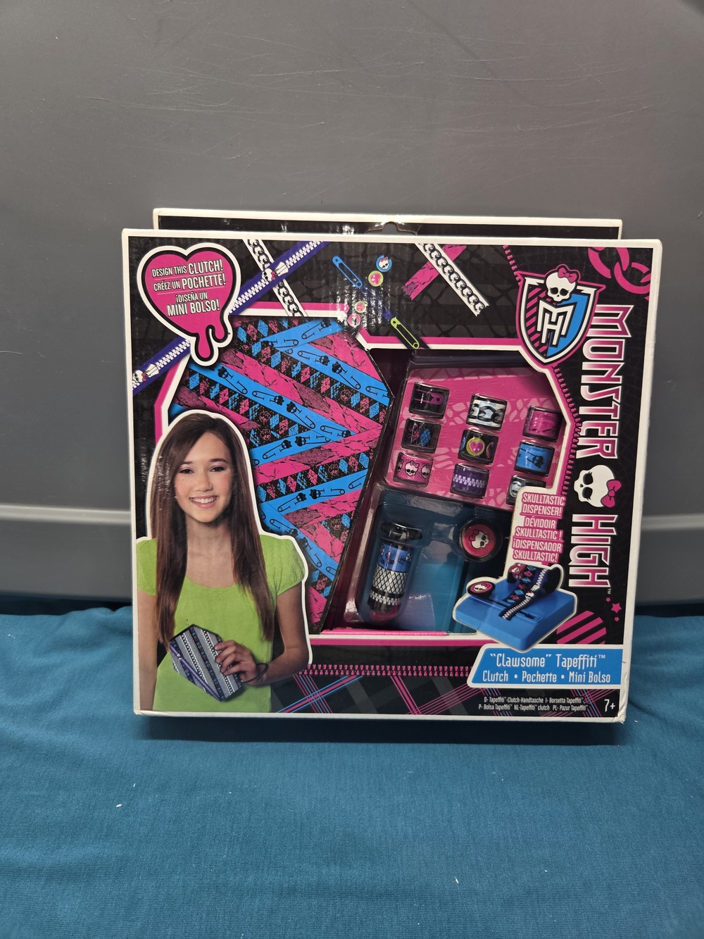 Monster High Clawsome Tapeffiti Custom Clutch Purse Project Activity Craft